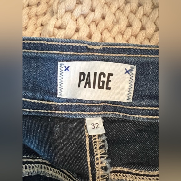 PAIGE HIGH RISE MANHATTAN SIZE 32 JEANS - Picture 4 of 6